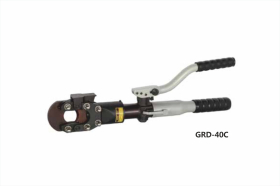 Hand-operated hydraulic cable cutter