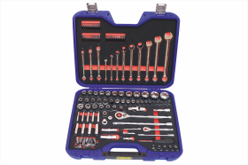 1/2" & 1/4"DR Socket set & accessories 126 pcs.