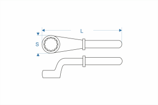 Ring wrench for extension