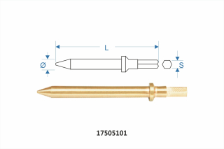 Chisel pneumatic al