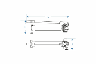 Hand operated hydraulic pump
