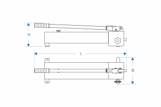 Foot Operated Hydraulic Pump