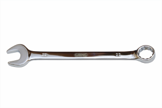 Combination chrome plated wrench at an angle of 15° GRING