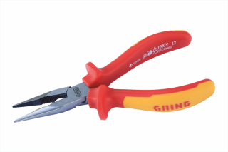 Insulated bent nose pliers 1000V