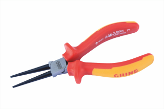 Insulated long round nose pliers 1000V