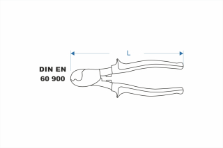 Insulated cable cutter 1000V