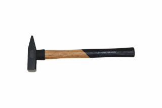 Machinist hammer with wooden handle