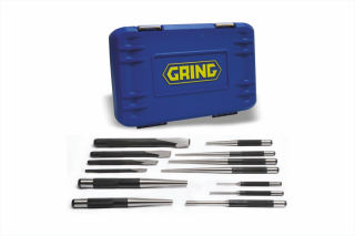 Flat cold chisel, pin, taper panch set 16 pcs.