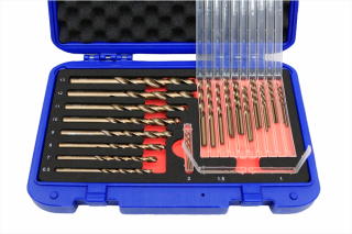 Drill bit set cobalt