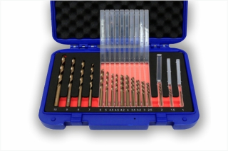 Drill bit set cobalt