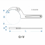 Adjustable hook spanner wrench type