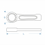 Single box-end impact wrench