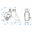 Square drive hydraulic torque wrench