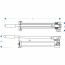 Hand operated hydraulic pump