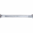 Double flexible socket wrench