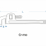 Light duty pipe wrench