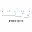 Insulated Slotted screwdriver 1000V SL